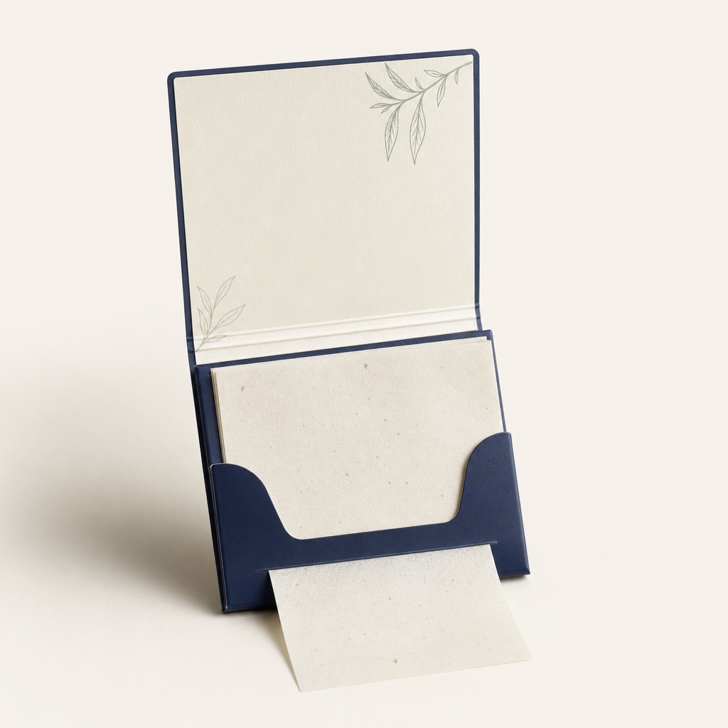 Elegant booklet oil-control film