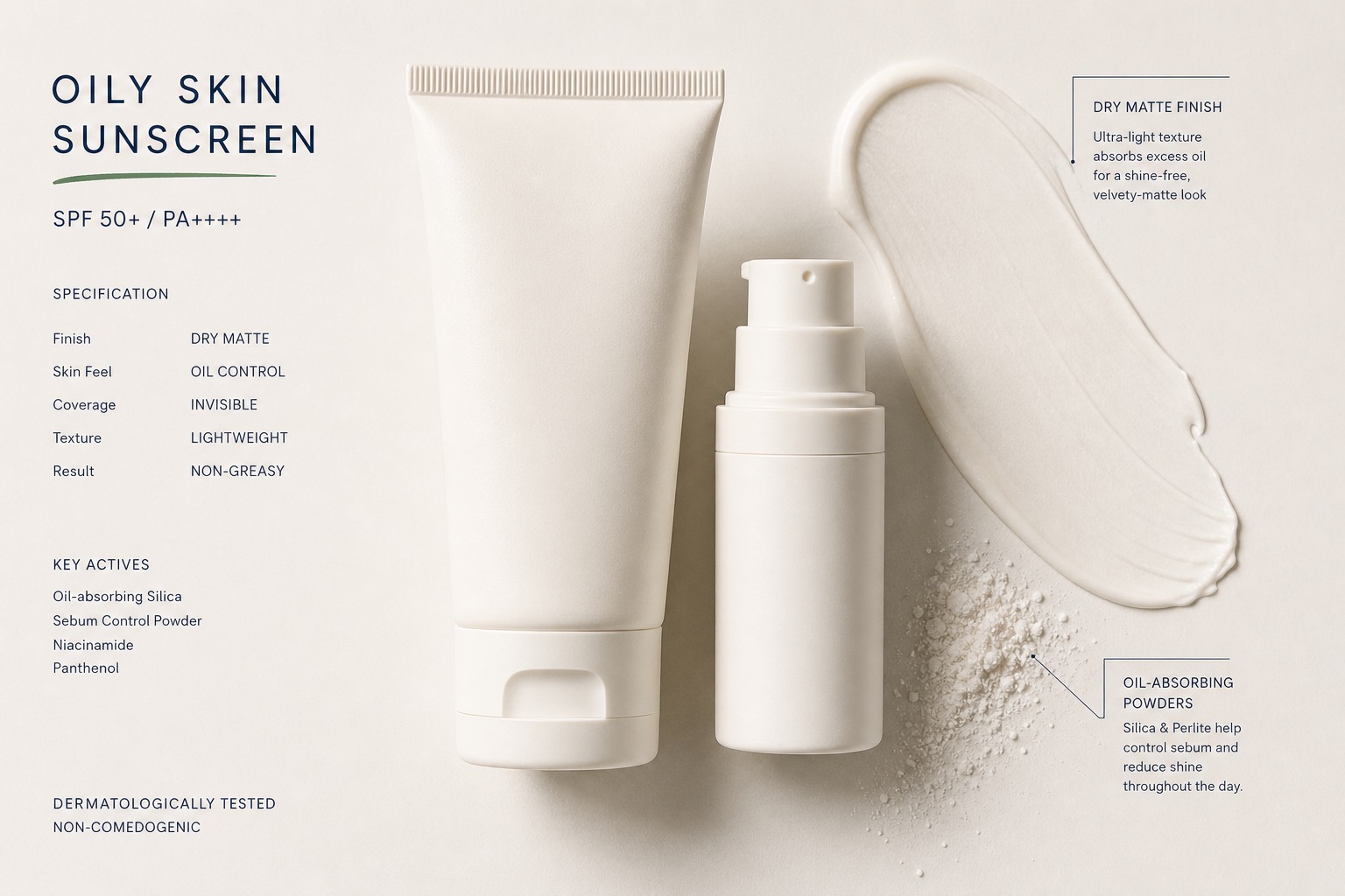 Oil-Control Matte Sunscreen